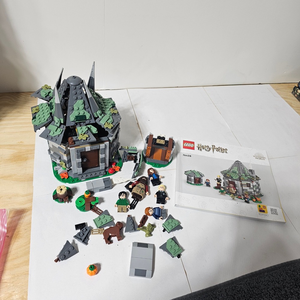 LEGO Harry Potter Hagrid's Hut An Unexpected Visit 76428 Minifigures Manual